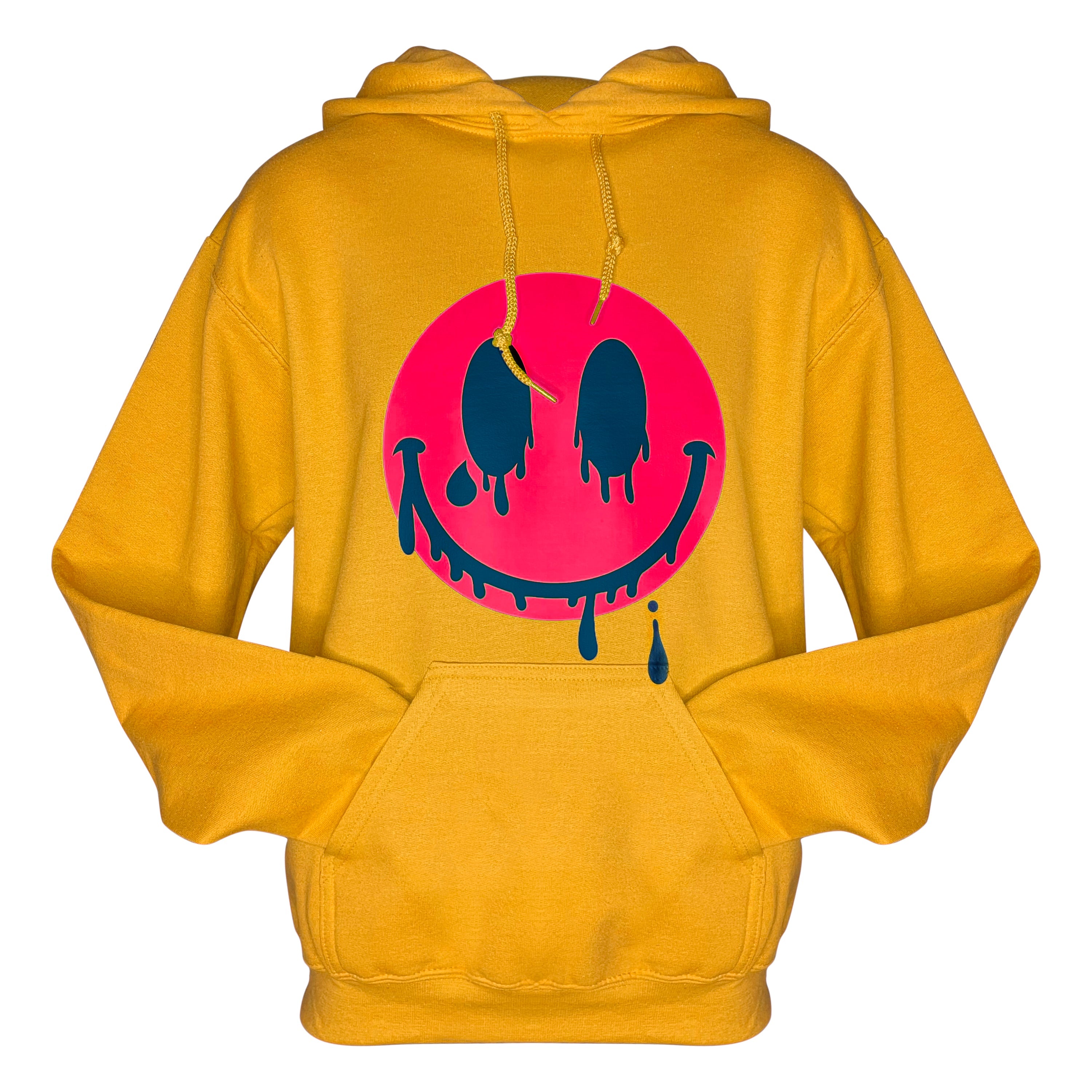 2023 Smiles Series: Pink/Blue Melting Smiley Face Unisex 